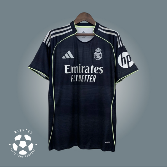 REAL MADRID VISITA 2025/26 MANGA CORTA